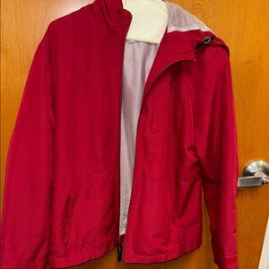 GAP Women’s Bold Red Windbreaker